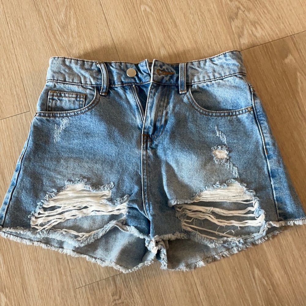 Tiger Mist jean shorts